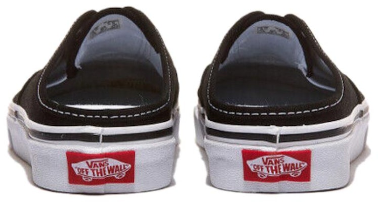 반스 어센틱 뮬 블랙 (Vans Authentic Mule Black) VN0A54F76BT Details for 반스 어센틱 뮬 블랙 (Vans Authentic Mule Black) VN0A54F76BT