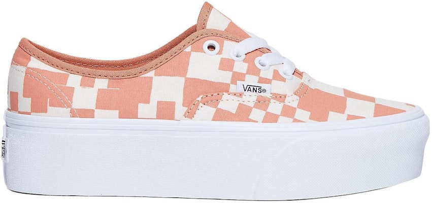Vans Authentic Multi Check Stackform 'Brown White' VN0A5KXXSST Order Vans Authentic Multi Check Stackform 'Brown White' VN0A5KXXSST