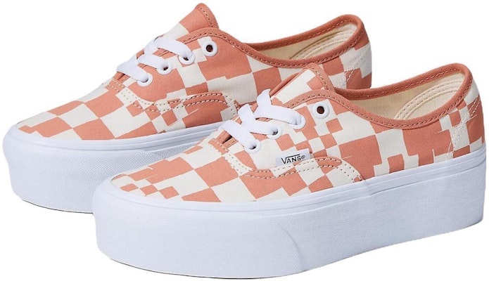 Vans Authentic Multi Check Stackform 'Brown White' VN0A5KXXSST Lookbook Vans Authentic Multi Check Stackform 'Brown White' VN0A5KXXSST