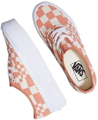 Vans Authentic Multi Check Platform 'Marrón Blanco' VN0A5KXXSST Shop Vans Authentic Multi Check Platform 'Marrón Blanco' VN0A5KXXSST