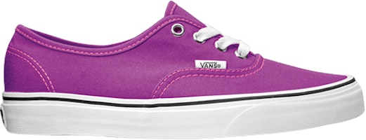Vans Authentic Neon Purple/ True White 'Purple' 0TSV8PX Vans Authentic Neon Purple/ True White 'Purple' 0TSV8PX