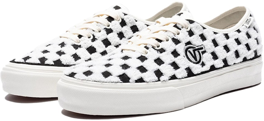 Vans Authentic One Piece VLT LX 'Embroidered - Black Marshmallow' VN0A5HTG41Z Order Vans Authentic One Piece VLT LX 'Embroidered - Black Marshmallow' VN0A5HTG41Z