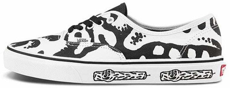 Vans Authentic 水墨 低筒 滑板鞋 男女款 黑白 Buy Vans Authentic 水墨 低筒 滑板鞋 男女款 黑白