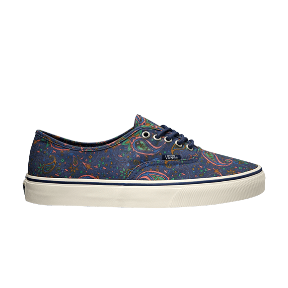Buy Vans Authentic Paisley 'Azul Medieval' 0W4NDNJ