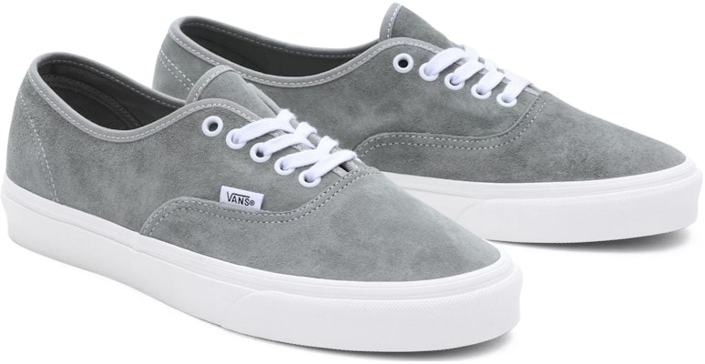 Vans Authentic 猪巴革“灰色” VN0009PVBY1 Lookbook Vans Authentic 猪巴革“灰色” VN0009PVBY1