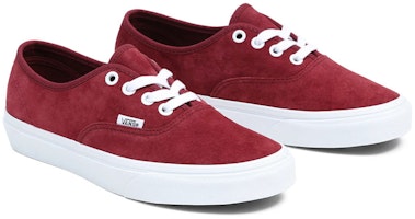 Vans Authentic 豬麂皮低幫板鞋 男女同款 紅 Lookbook Vans Authentic 豬麂皮低幫板鞋 男女同款 紅