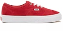 Order Vans Authentic Pig Suede 'Scooter Merah' VN0A38EMU5M