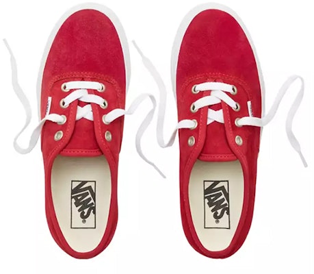 Vans Authentic Pig Suede 'Scooter Merah' VN0A38EMU5M Shop Vans Authentic Pig Suede 'Scooter Merah' VN0A38EMU5M