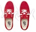 Shop Vans Authentic Pig Suede 'Scooter Merah' VN0A38EMU5M
