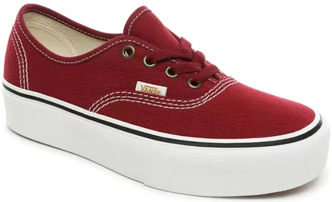 Vans Authentic Platform 20 'Red White' VN0A3AV8WQ9 Lookbook Vans Authentic Platform 20 'Red White' VN0A3AV8WQ9