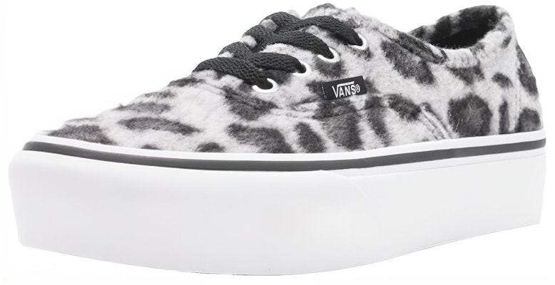 Vans Authentic Platform 'Fuzzy - Snow Leopard' VN0A3AV8RSP Lookbook Vans Authentic Platform 'Fuzzy - Snow Leopard' VN0A3AV8RSP