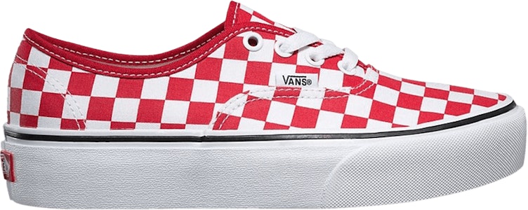 Vans Authentic Platform 2.0 'Checkerboard - Merah Lumba' VN0A3AV8S4E Buy Vans Authentic Platform 2.0 'Checkerboard - Merah Lumba' VN0A3AV8S4E