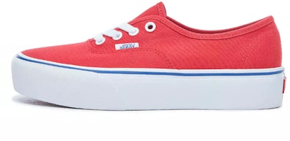 Vans Authentic Platform 2.0 'Racing Red' VN0A3AV8I7R Vans Authentic Platform 2.0 'Racing Red' VN0A3AV8I7R