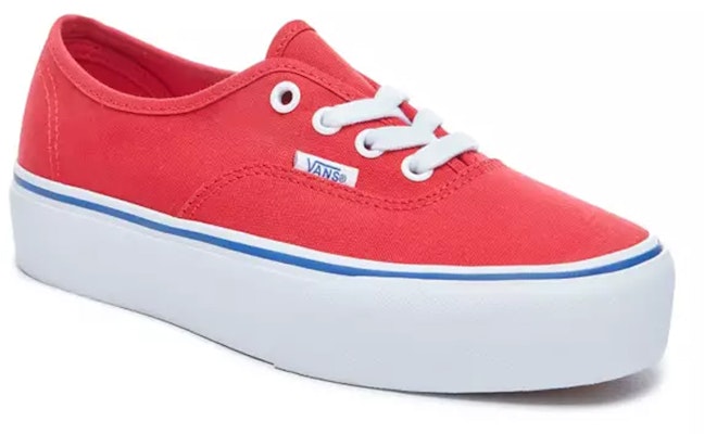 Vans Authentic Platform 2.0 'Racing Red' VN0A3AV8I7R Lookbook Vans Authentic Platform 2.0 'Racing Red' VN0A3AV8I7R
