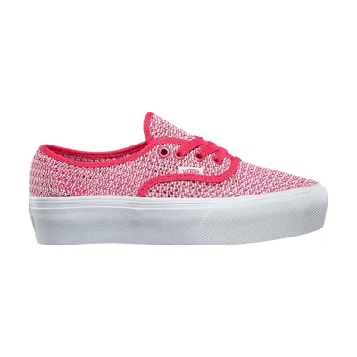 Vans Authentic Platform 2.0 'Summer Mesh - Azalea'