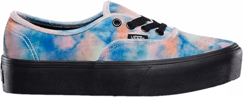 Vans Authentic Platform 2.0 'Velvet Tie-Dye' VN0A3AV8Q6E Vans Authentic Platform 2.0 'Velvet Tie-Dye' VN0A3AV8Q6E