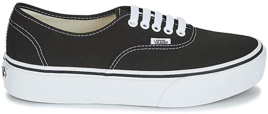 Vans Authentic Platform 'Black' VN0A3AV8BLK Order Vans Authentic Platform 'Black' VN0A3AV8BLK
