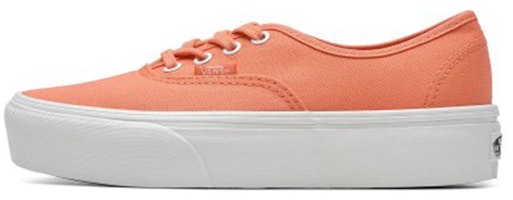 Vans Authentic Platform 'Orange White' VN0A3AV8AXO Vans Authentic Platform 'Orange White' VN0A3AV8AXO