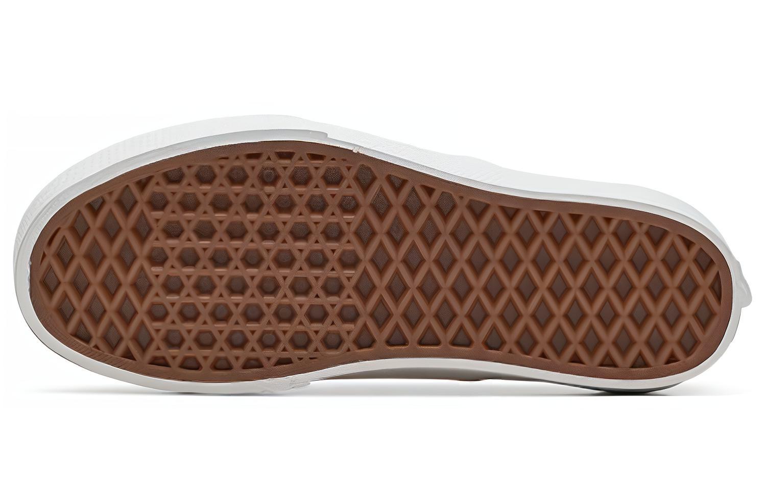 Shop Vans Authentic Platform 休閒厚底時尚 低筒 滑板鞋 女款 橘色