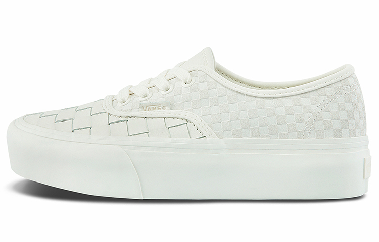 Vans Authentic Platform 'Woven - Blanc De Blanc' VN0A5KXA9GY