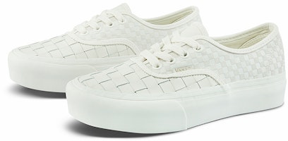 Van經典款 增高鞋底 '編織款 - 奶油白' VN0A5KXA9GY Order Van經典款 增高鞋底 '編織款 - 奶油白' VN0A5KXA9GY