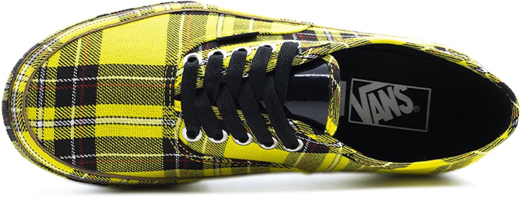 Vans Authentic Platform 'Patent Plaid - Lemon Chrome' VN0A3AV82OF Lookbook Vans Authentic Platform 'Patent Plaid - Lemon Chrome' VN0A3AV82OF