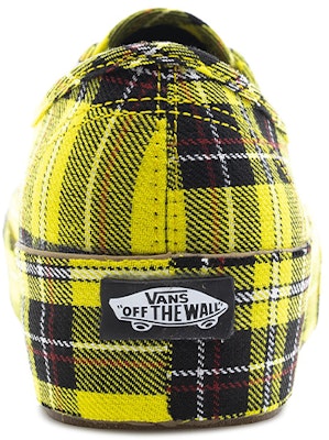 Vans Authentic Platform 'Patent Plaid - Lemon Chrome' VN0A3AV82OF Shop Vans Authentic Platform 'Patent Plaid - Lemon Chrome' VN0A3AV82OF
