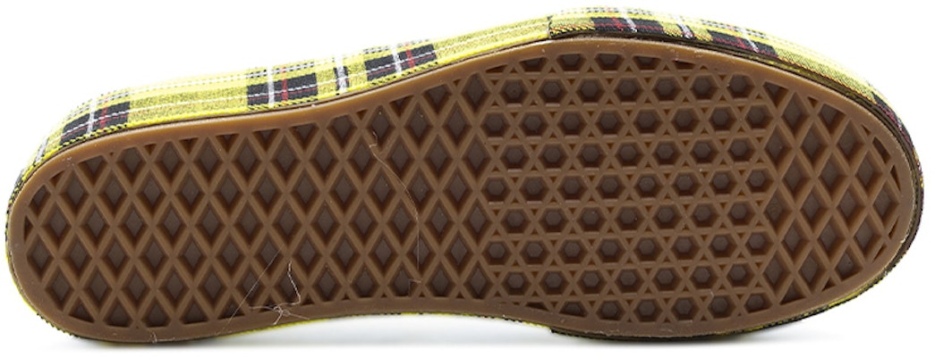 Vans Authentic Platform 'Patent Plaid - Lemon Chrome' VN0A3AV82OF Purchase Vans Authentic Platform 'Patent Plaid - Lemon Chrome' VN0A3AV82OF