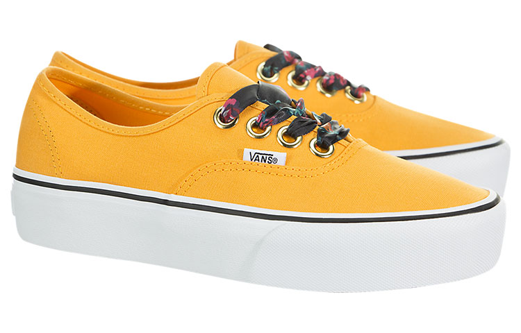 Order Vans Authentic 厚底鞋‘黄白色’ VN0A3AV8VL7