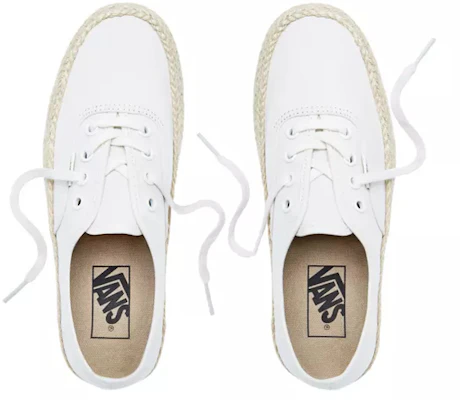 Vans Authentic Platform Espadrille ''Marshmallow'' Femme VN0A3NAQFS8 Shop Vans Authentic Platform Espadrille ''Marshmallow'' Femme VN0A3NAQFS8