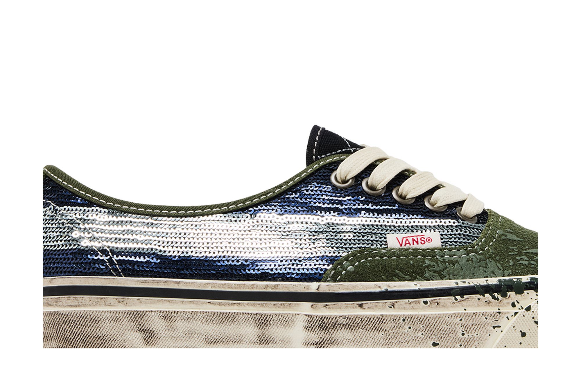 Order Vans Authentic Premium ''Vert Bleu'' VN000DB824O