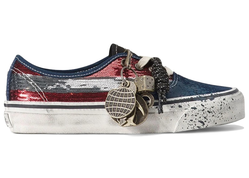 Vans Authentic Premium 'La Habana - Red Navy' VN000DB8Z11