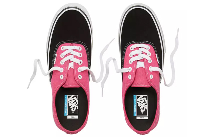 Shop Vans Authentic Pro 'Negro Rosa' V00Q0DKMN