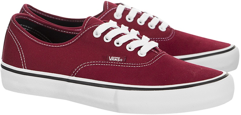 Vans Authentic Pro Kasut Skateboarding Unisex Merah Wain VN0A3479919 Order Vans Authentic Pro Kasut Skateboarding Unisex Merah Wain VN0A3479919