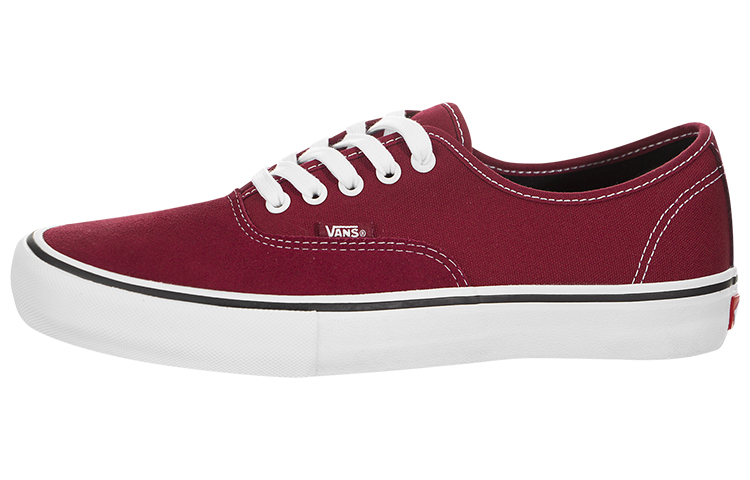 Vans Authentic Pro Casual Skateboarding Shoes Unisex Red Wine VN0A3479919