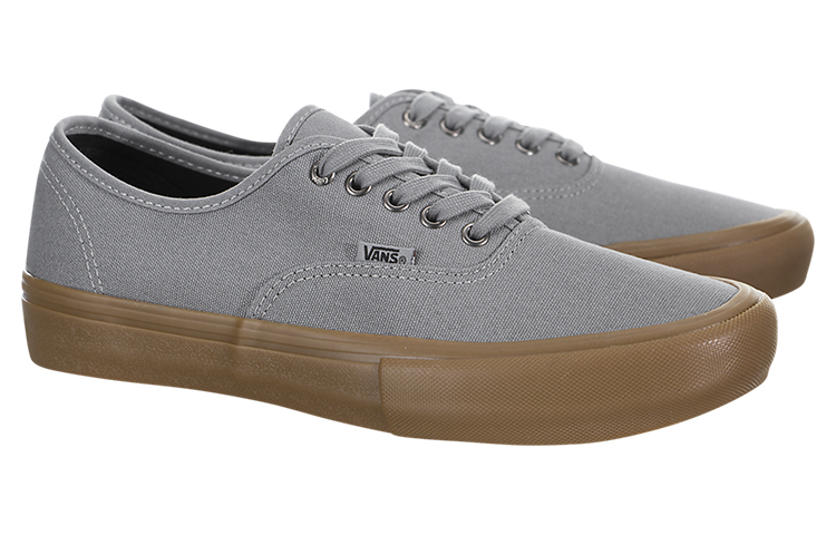 Order ヴァンズ オーセンティック プロ カジュアル スケートボード シューズ ユニセックス グレー VN0A3479VES VN0A3479VES