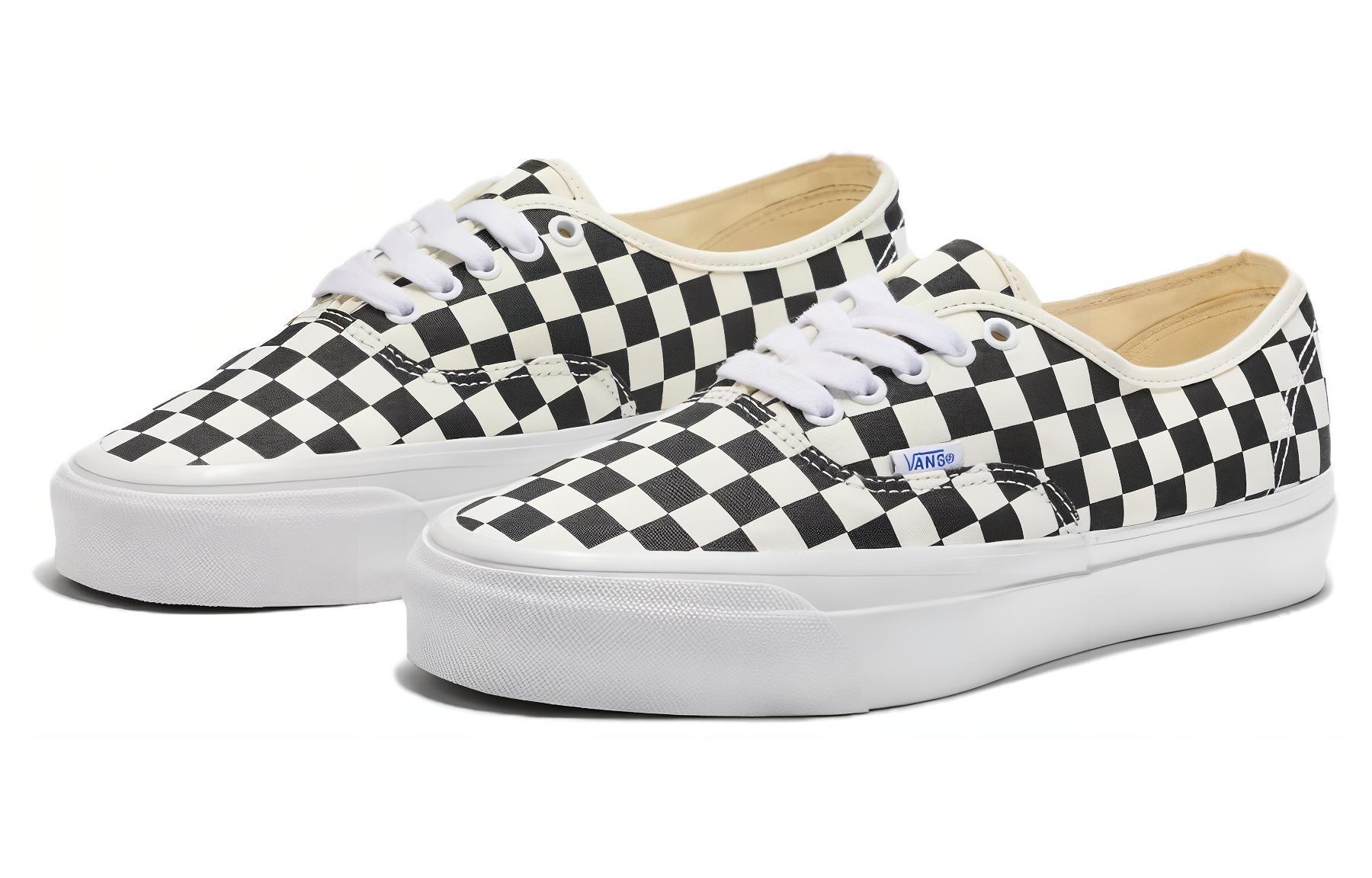 Shop Vans Authentic Reissue 44 LX 'Checkerboard - Hitam Putih' VN000CQA2BO