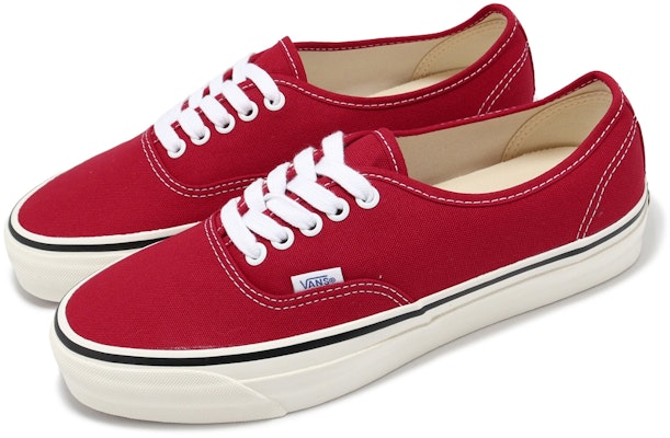 Vans Authentic 44 LX レーシングレッド (Vans Authentic 44 LX Rēshingu Reddo) VN000CQABOP Lookbook Vans Authentic 44 LX レーシングレッド (Vans Authentic 44 LX Rēshingu Reddo) VN000CQABOP