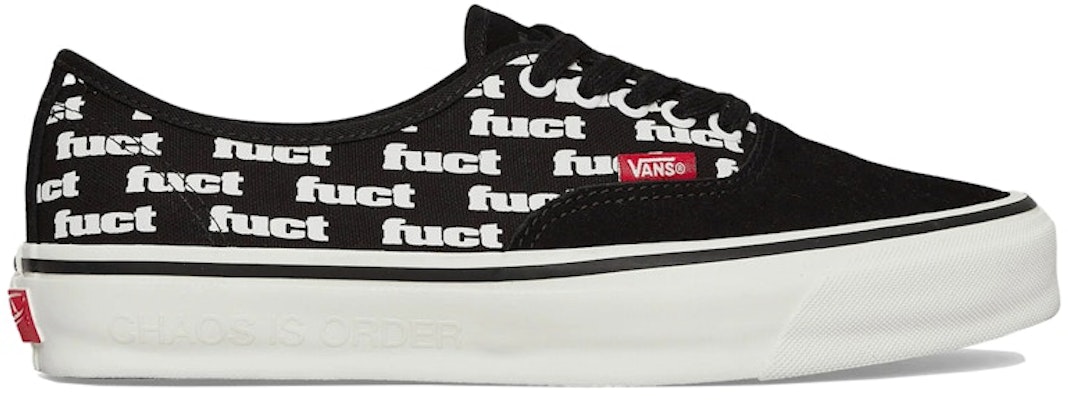 Vans Authentic Reissue 44 LX FUCT x Slam Jam Black Marshmallow VN0007QZT5O1 Buy Vans Authentic Reissue 44 LX FUCT x Slam Jam Black Marshmallow VN0007QZT5O1