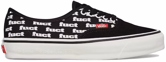 Vans Authentic Reissue 44 LX FUCT x Slam Jam Black Marshmallow VN0007QZT5O1 Vans Authentic Reissue 44 LX FUCT x Slam Jam Black Marshmallow VN0007QZT5O1