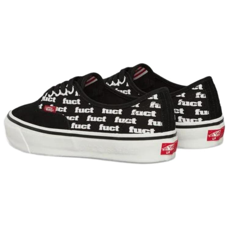 Lookbook Vans Authentic Reissue 44 LX FUCT x Slam Jam Black Marshmallow VN0007QZT5O1