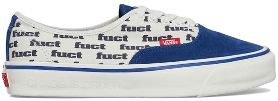 Vans Authentic Reissue 44 LX FUCT x Slam Jam Blue Marshmallow VN0007QZSVI1 Vans Authentic Reissue 44 LX FUCT x Slam Jam Blue Marshmallow VN0007QZSVI1