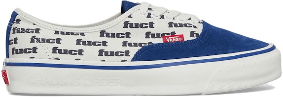 Vans Authentic LX復刻版 (Slam Jam x FUCT) ブルーマシュマロ VN0007QZSVI1 Order Vans Authentic LX復刻版 (Slam Jam x FUCT) ブルーマシュマロ VN0007QZSVI1