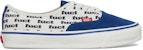Vans Authentic Reissue 44 LX FUCT x Slam Jam Biru Marshmallow VN0007QZSVI1