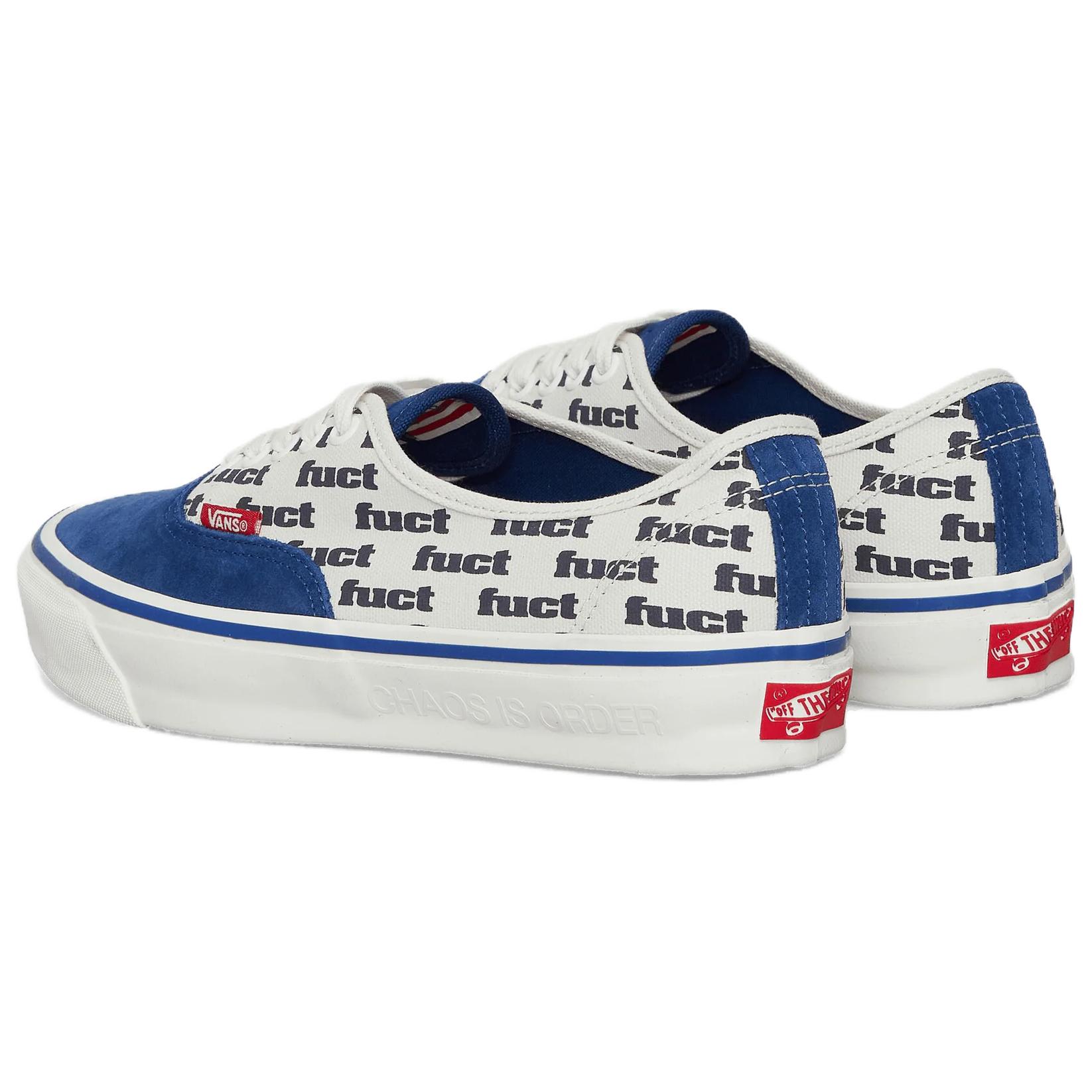 Shop 반스 x FUCT x 슬램잼 어센틱 44 LX 블루 마시멜로 VN0007QZSVI1