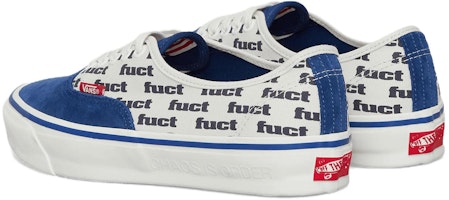 Vans Authentic LX復刻版 (Slam Jam x FUCT) ブルーマシュマロ VN0007QZSVI1 Shop Vans Authentic LX復刻版 (Slam Jam x FUCT) ブルーマシュマロ VN0007QZSVI1
