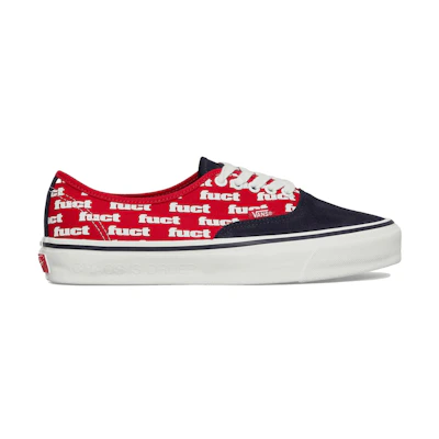 Vans Authentic Reissue 44 LX FUCT Slam Jam Red Marshmallow