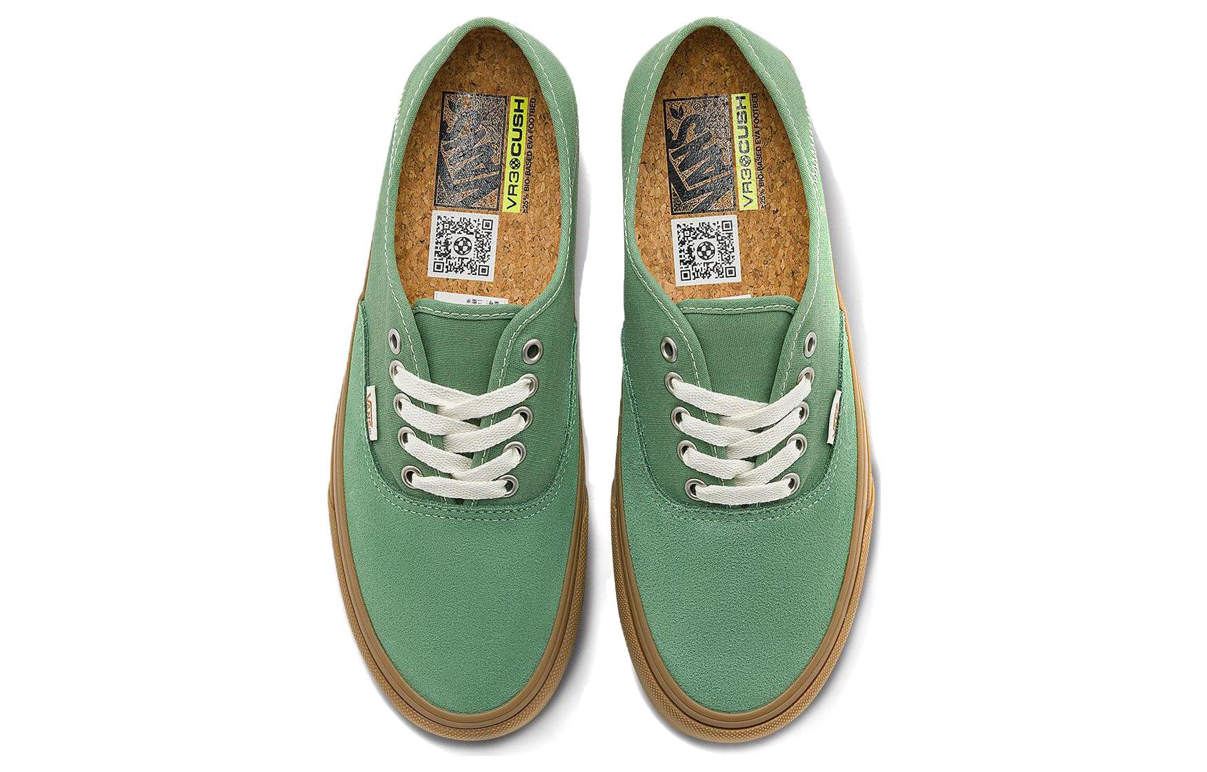 Lookbook Vans Authentic Salt Wash Vr3 Sf 防滑耐磨 低筒 滑板鞋 男女同款 綠棕