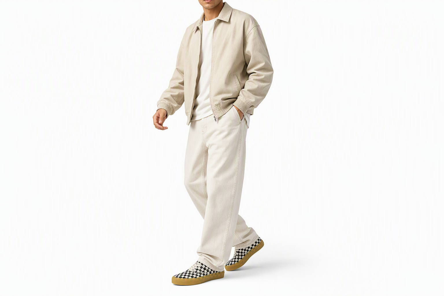 Order Vans オーセンティック SF チェッカー (黒白) VN0A4BWT1KP