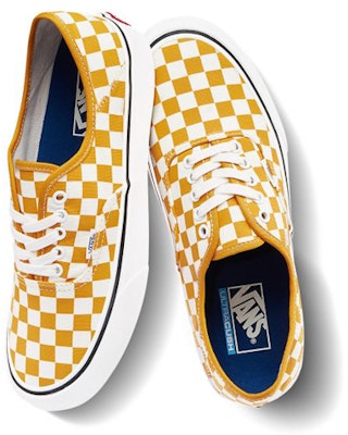 Vans Authentic SF 'Checkerboard - Cadmium Yellow' VN0A3MU6WOF Shop Vans Authentic SF 'Checkerboard - Cadmium Yellow' VN0A3MU6WOF